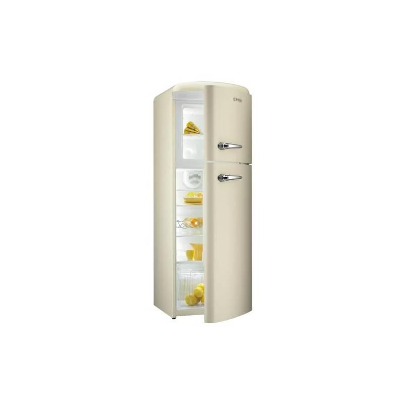 Chladnička Gorenje Retro RF 60309 OC  béžová, chladnička, gorenje, retro, 60309, béžová